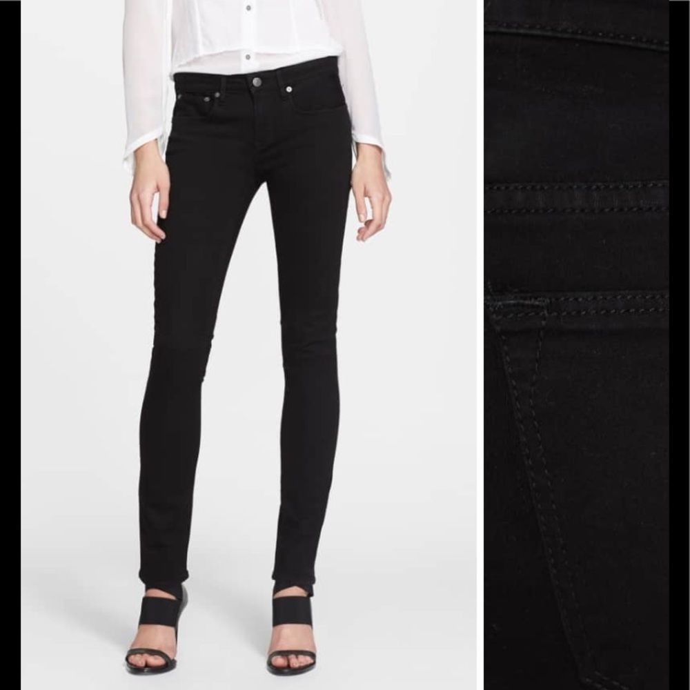 Helmet Lang Black Jeans - size 6